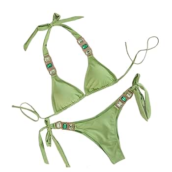REEF  BIKINI  ①　2着セット Amazon.com: Colf Women's 2 Piece Swimsuit Halter Bikini Set